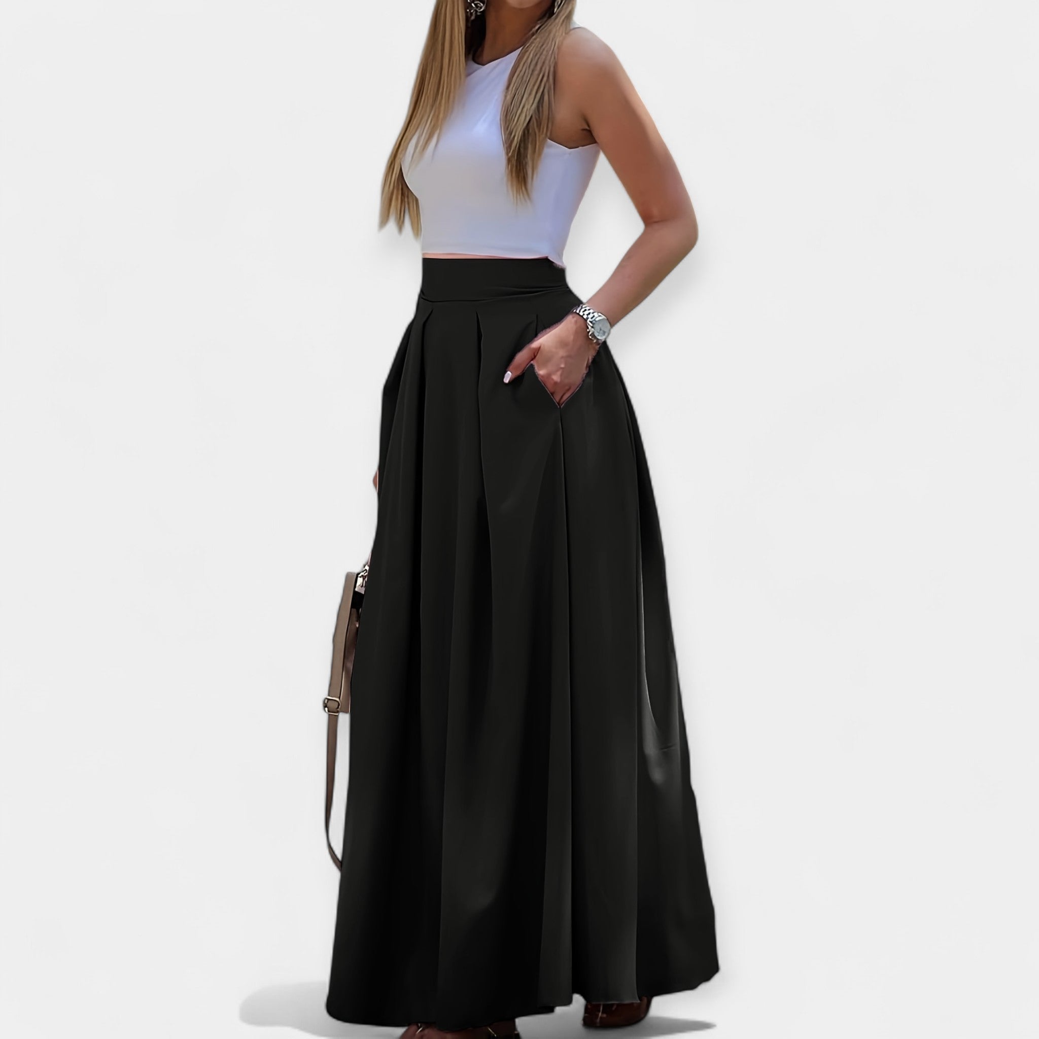 Laura - Falda Midi Estilosa