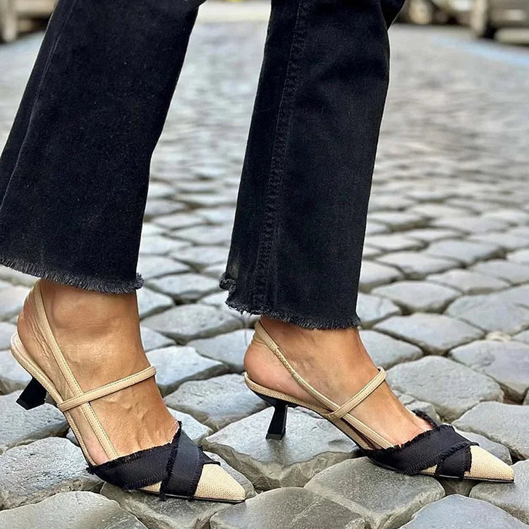 Flora - Elegantes zapatos slingback