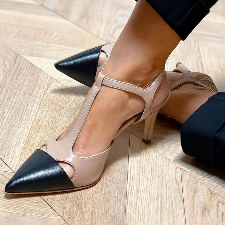 Eva - Zapatos bicolor