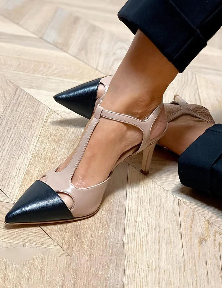 Eva - Zapatos bicolor