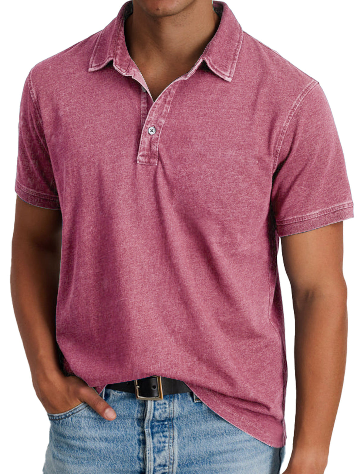 Carlos - Polo de Corte Cómodo