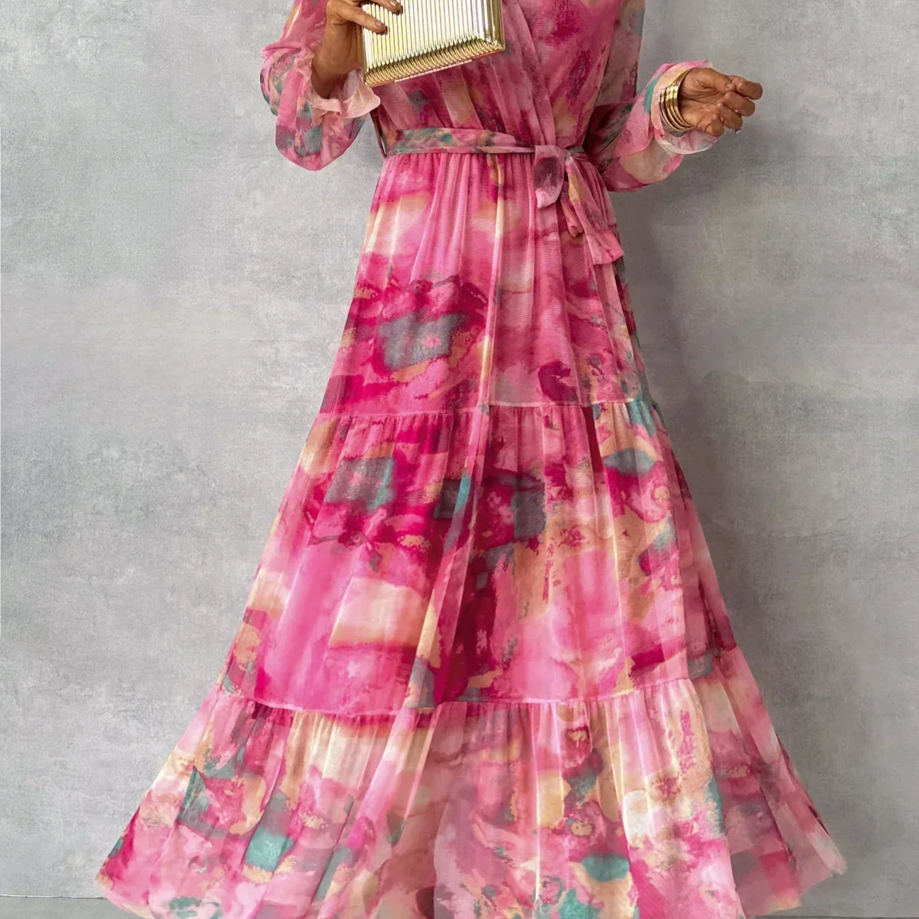 Noa - Vestido Floral Envolvente