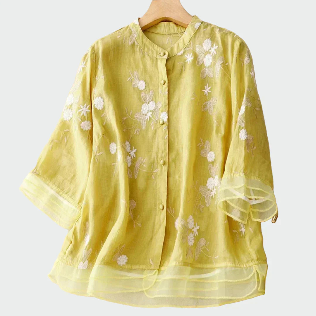 Clara - Camisa bordada