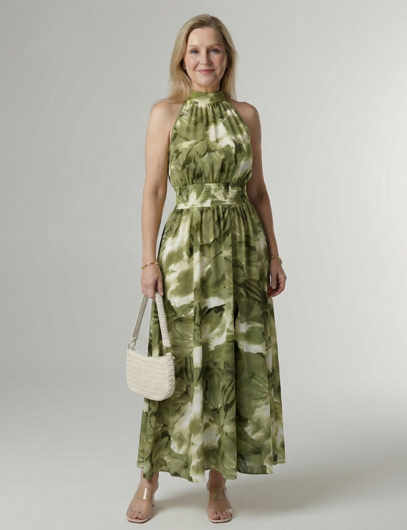 Beatriz - Vestido Midi Halter