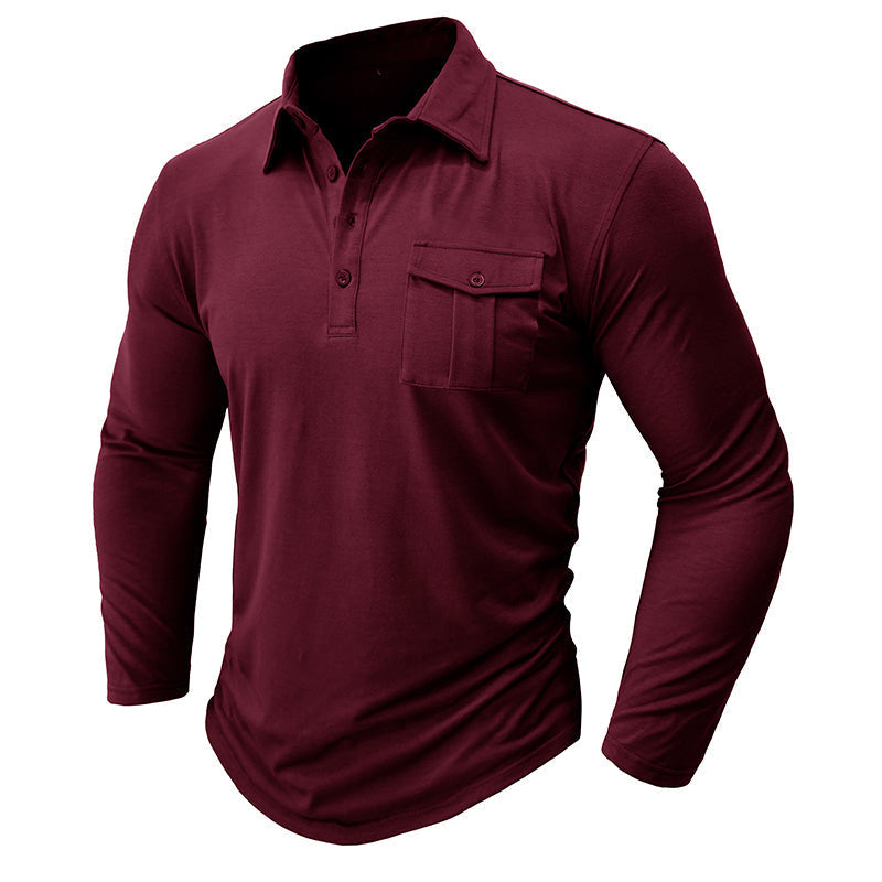 José - Camisa casual con bolsillos