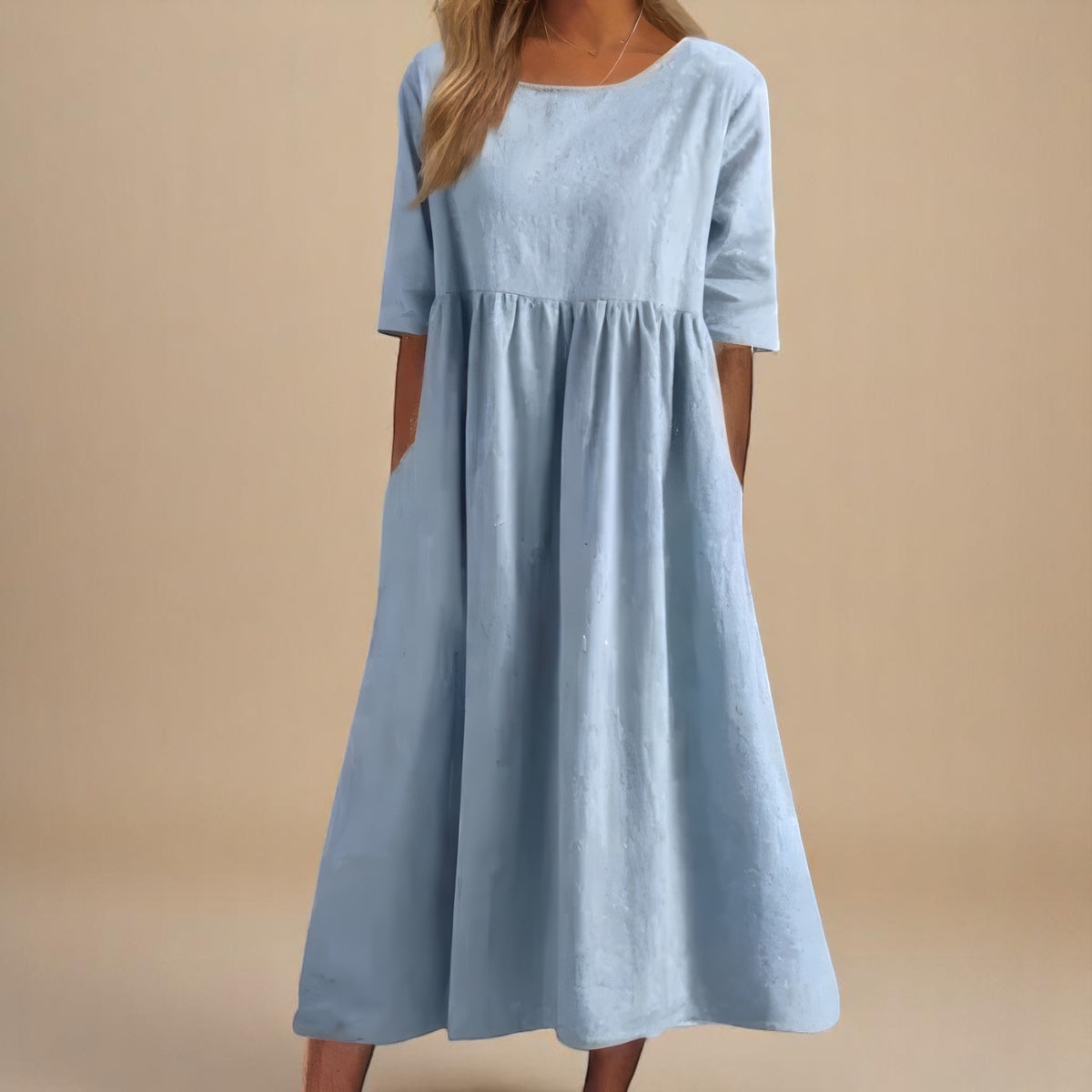 Pilar - Vestido de Algodón Transpirable