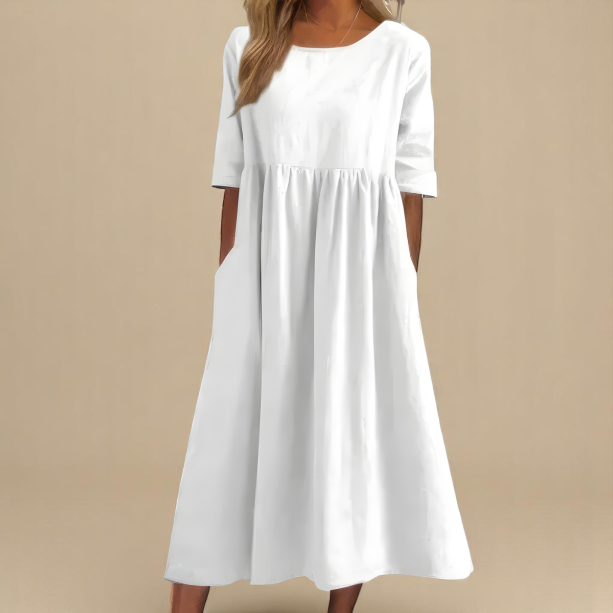 Pilar - Vestido de Algodón Transpirable
