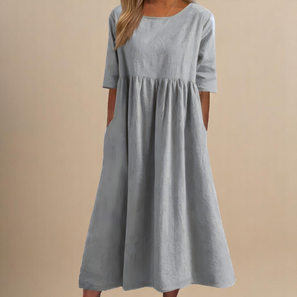 Pilar - Vestido de Algodón Transpirable
