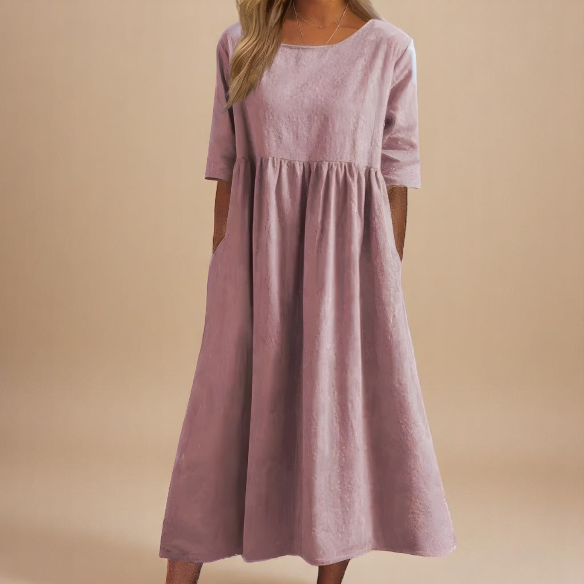 Pilar - Vestido de Algodón Transpirable