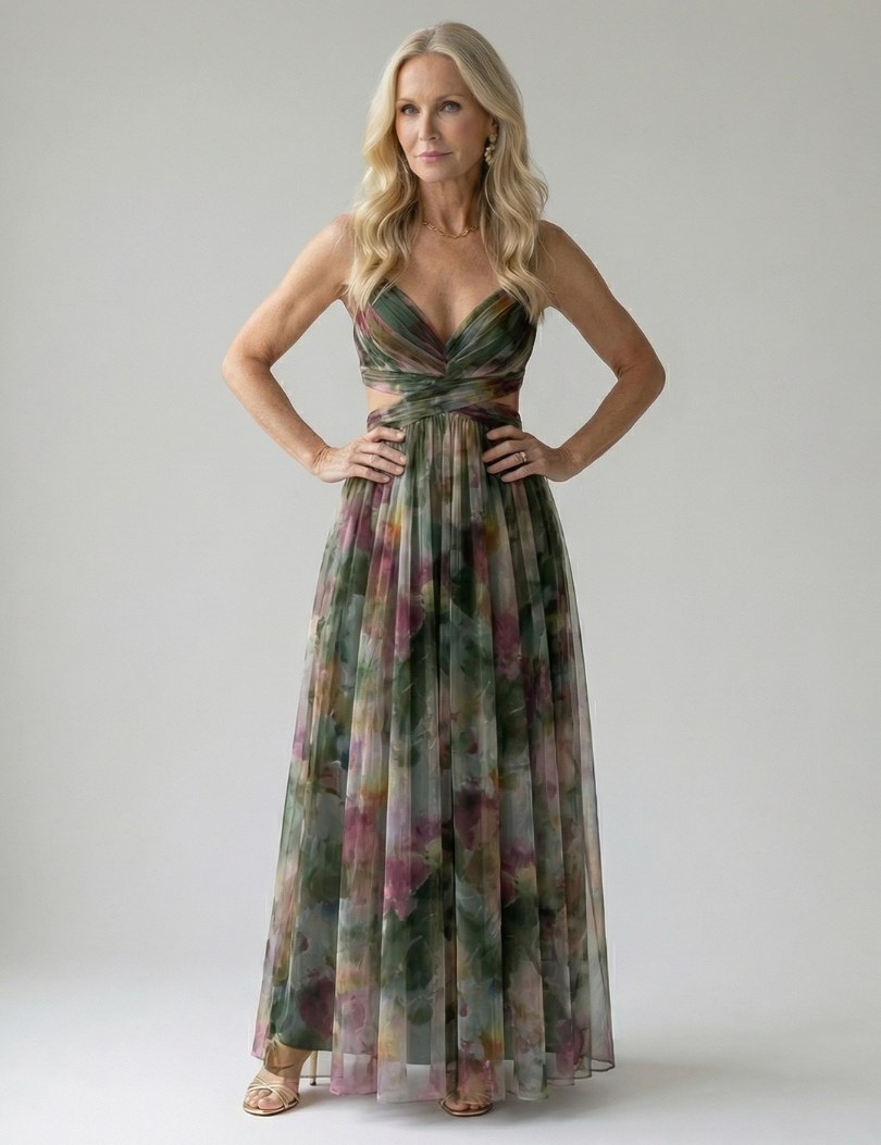 Isabella - Vestido Maxi Envolvente