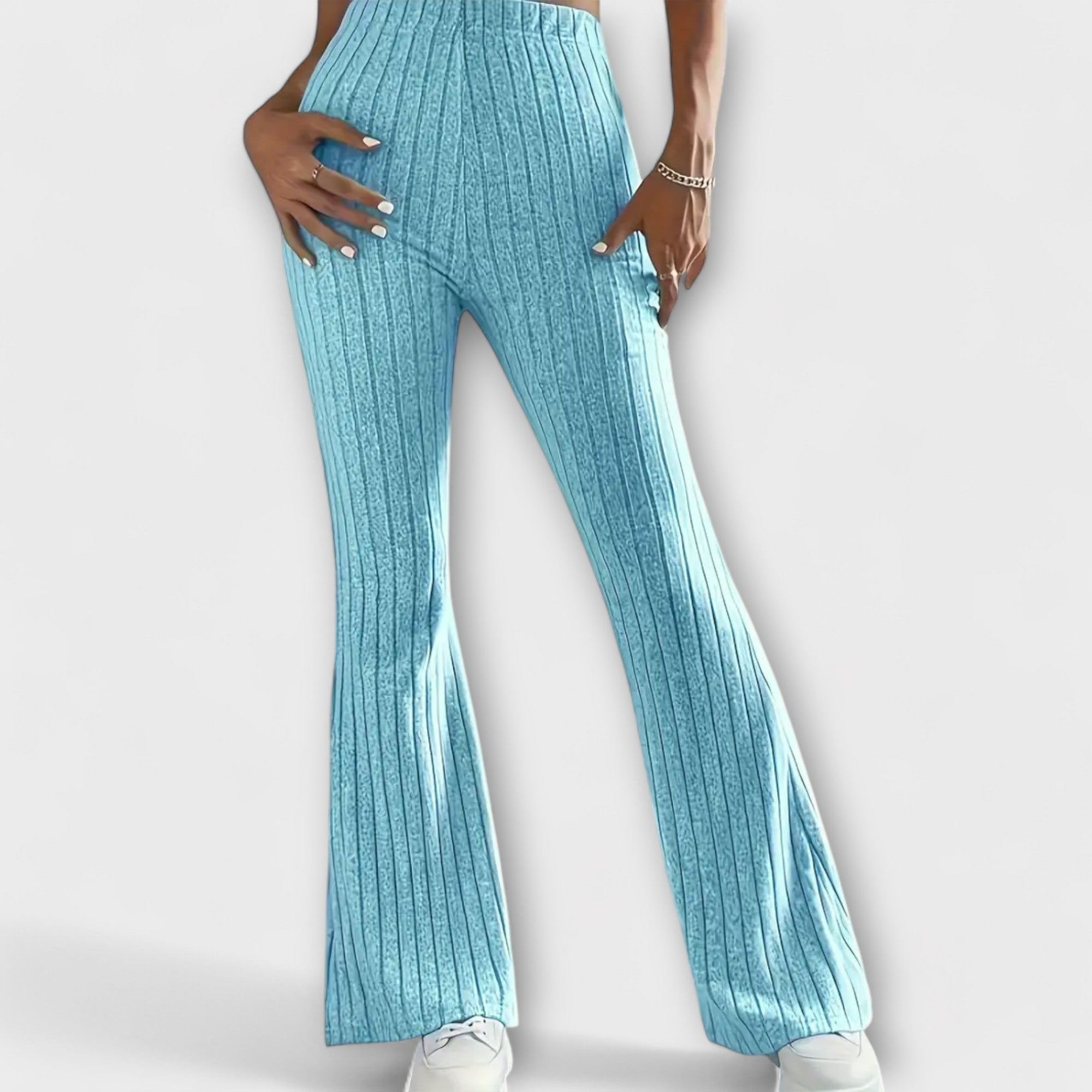 Laura - Pantalones Anchos con Estilo
