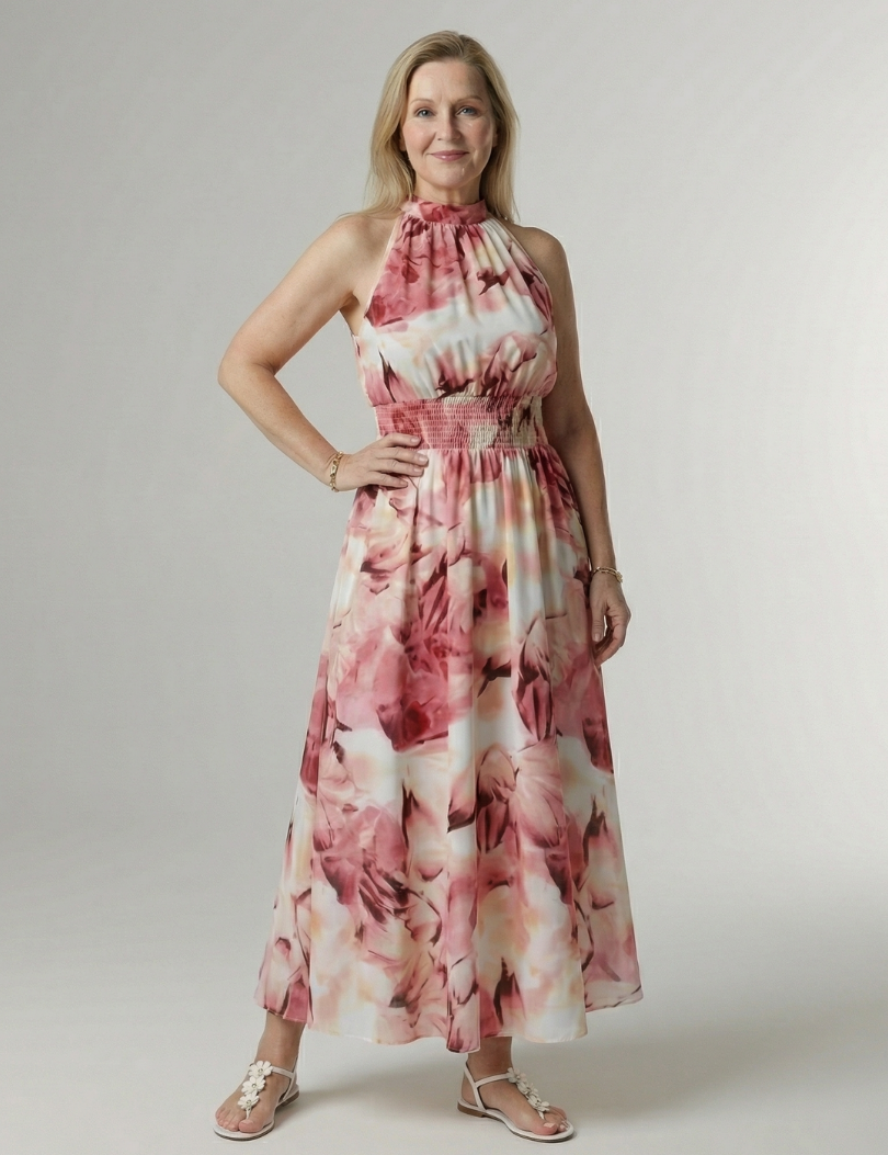 Beatriz - Vestido Midi Halter