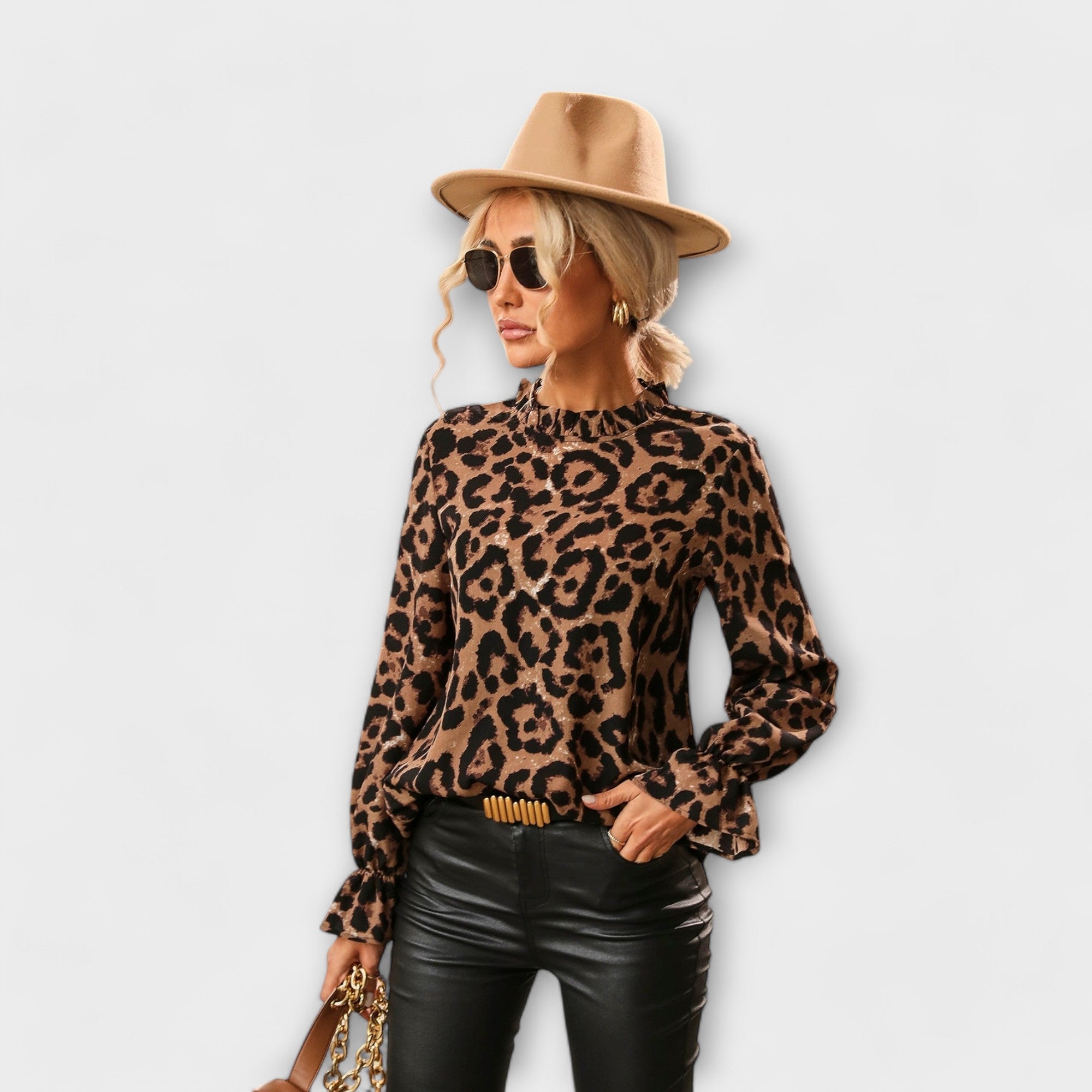 Lorena - Blusa Leopardo