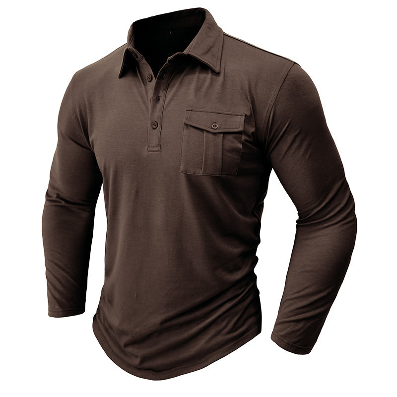 José - Camisa casual con bolsillos