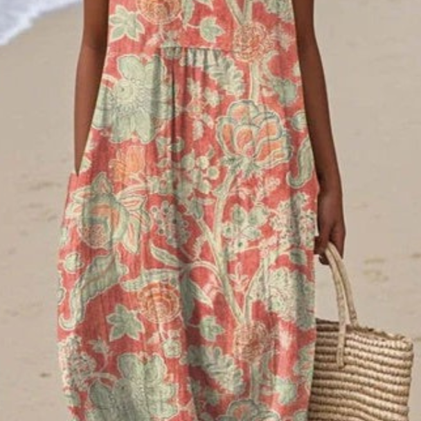 Andrea - Vestido floral vintage