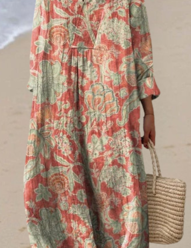 Andrea - Vestido floral vintage