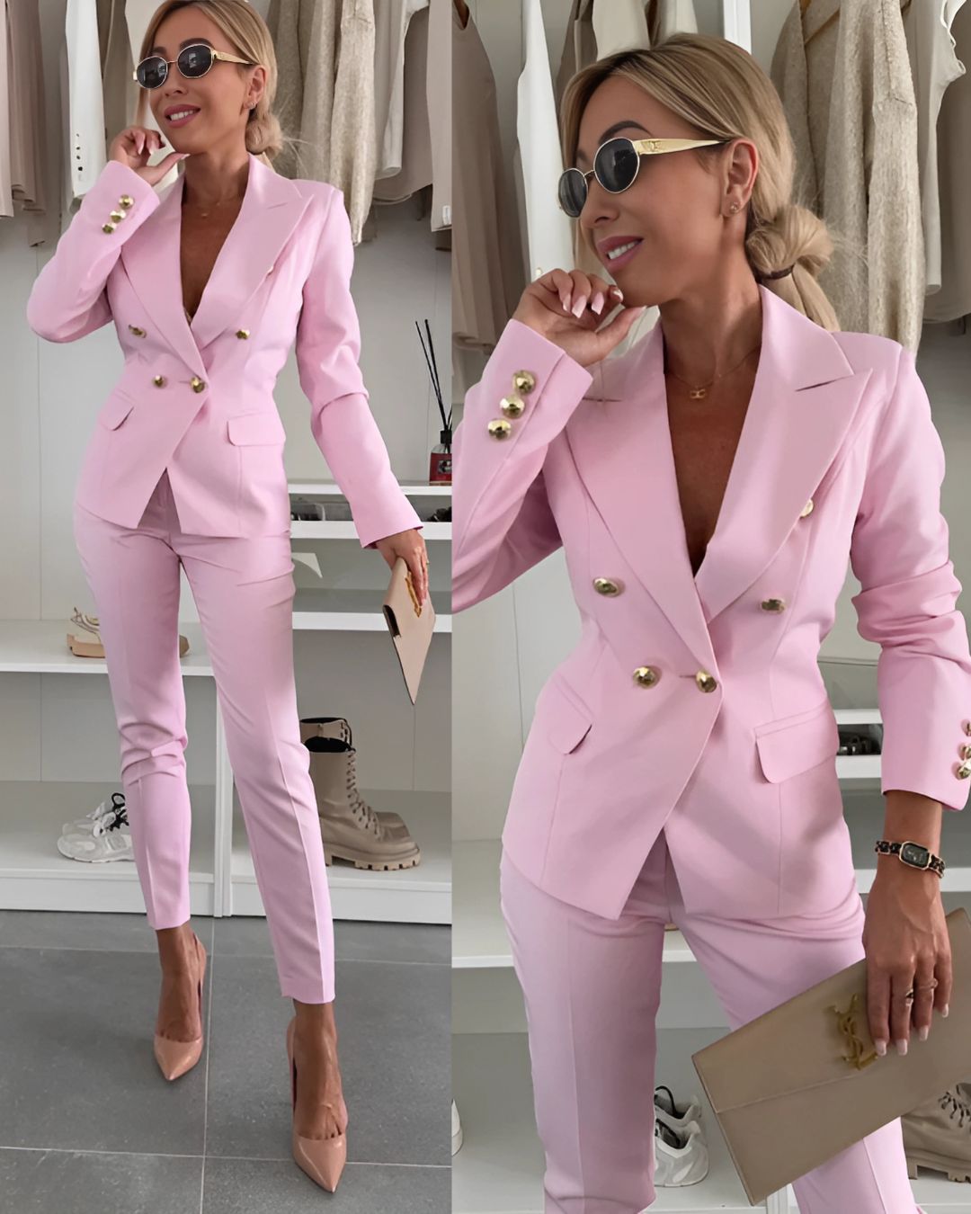 Maria - Traje Femenino Sofisticado
