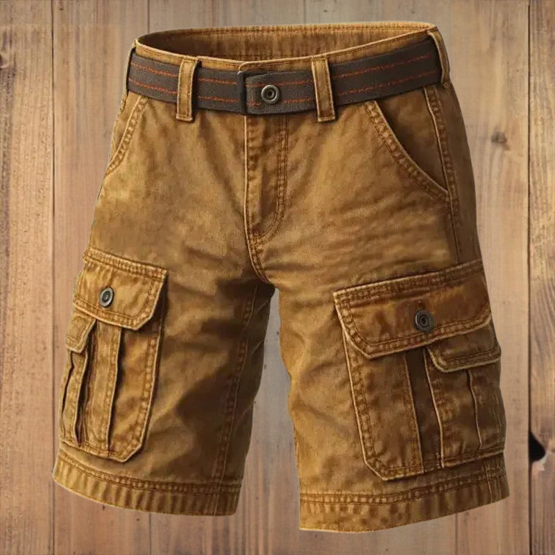 Iker - Pantalones Cortos Cargo Casuales