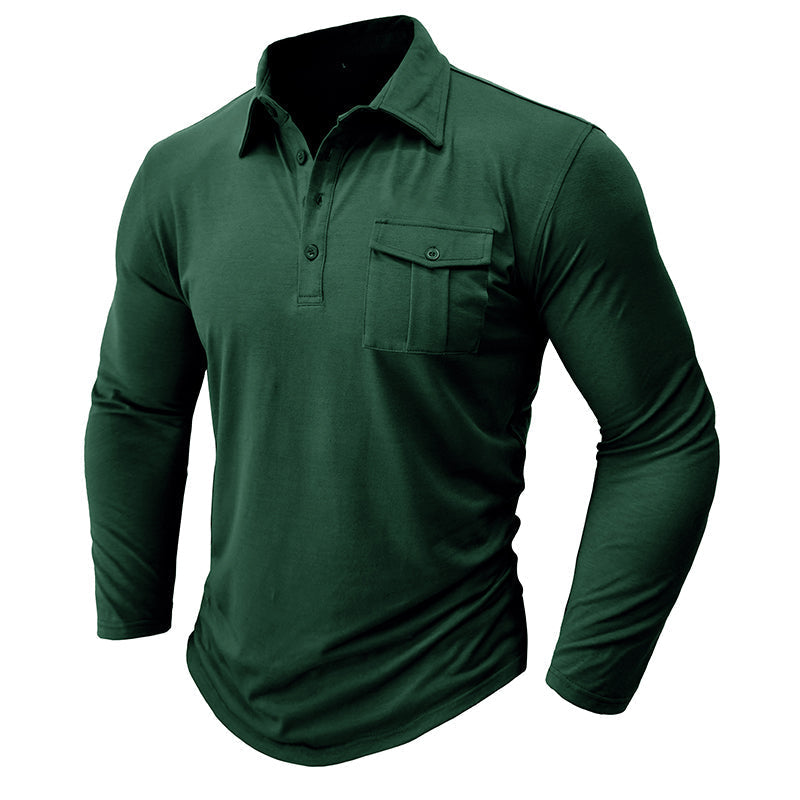 José - Camisa casual con bolsillos