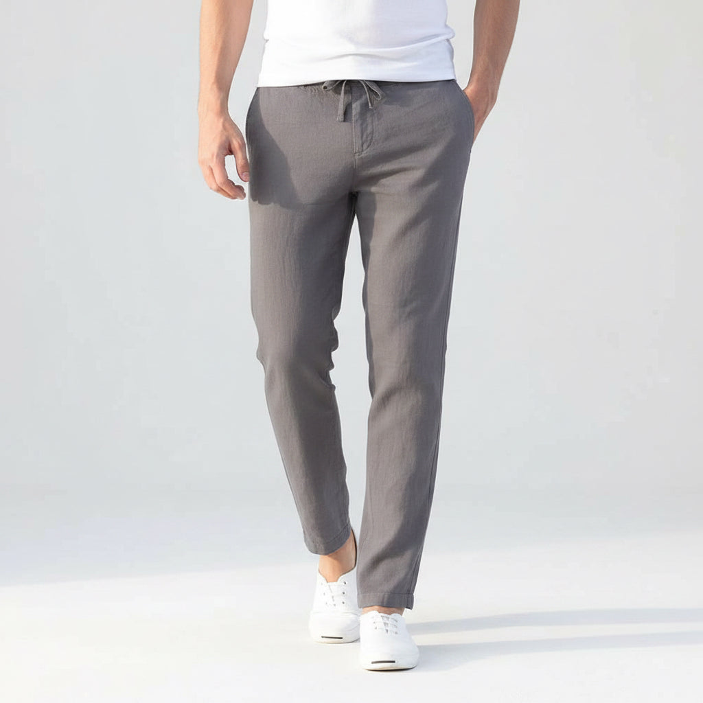 Julián - Pantalones de Ocio con Cintura Elástica