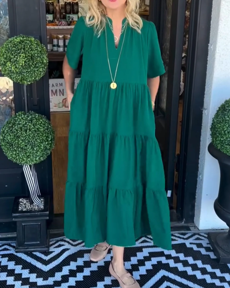 Carlota - Vestido Maxi con Movimiento