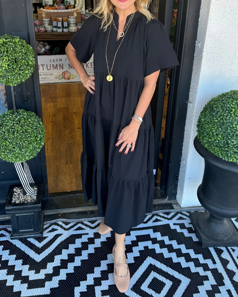 Carlota - Vestido Maxi con Movimiento