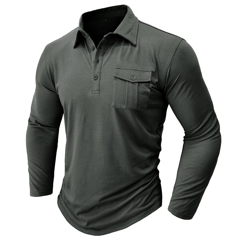 José - Camisa casual con bolsillos