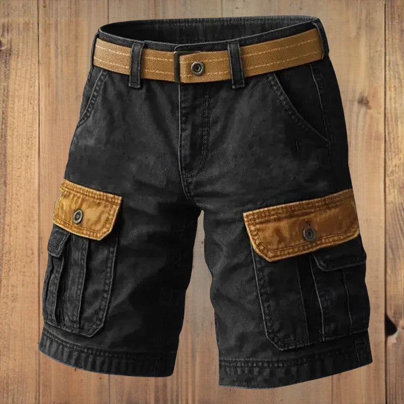 Iker - Pantalones Cortos Cargo Casuales