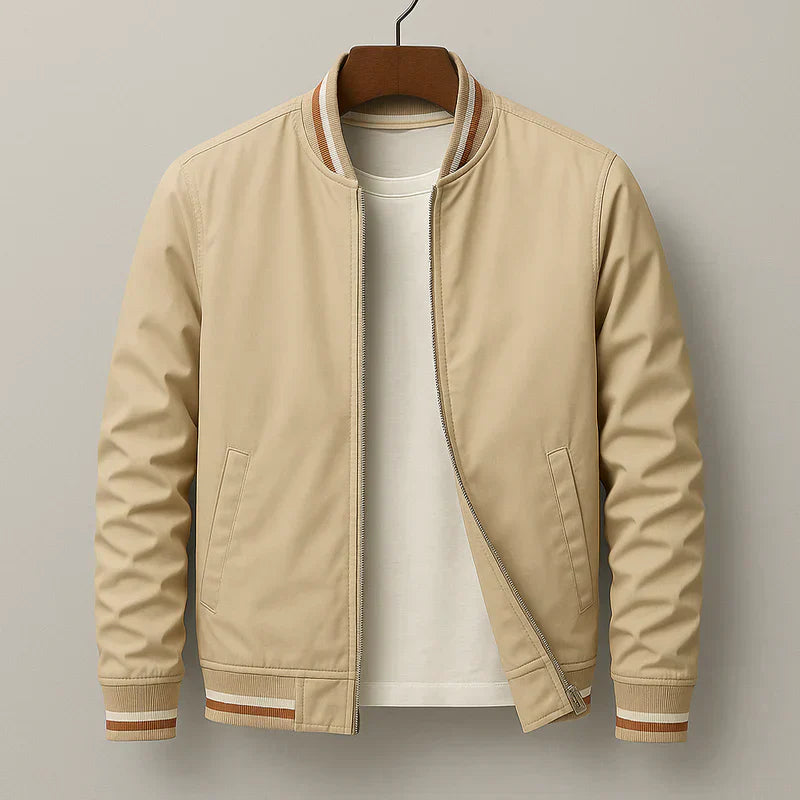 Mário - Chaqueta Bomber Rayada