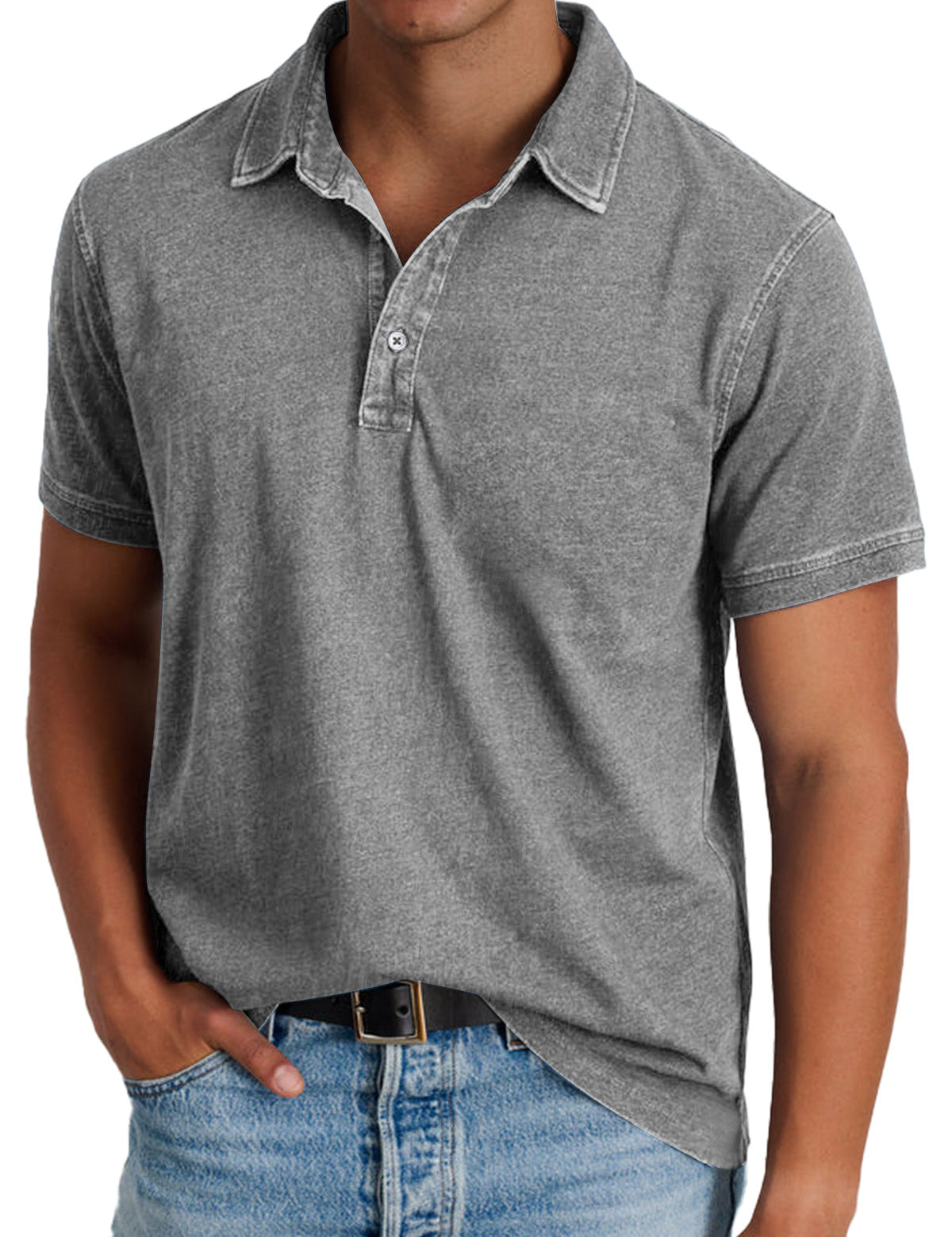 Carlos - Polo de Corte Cómodo