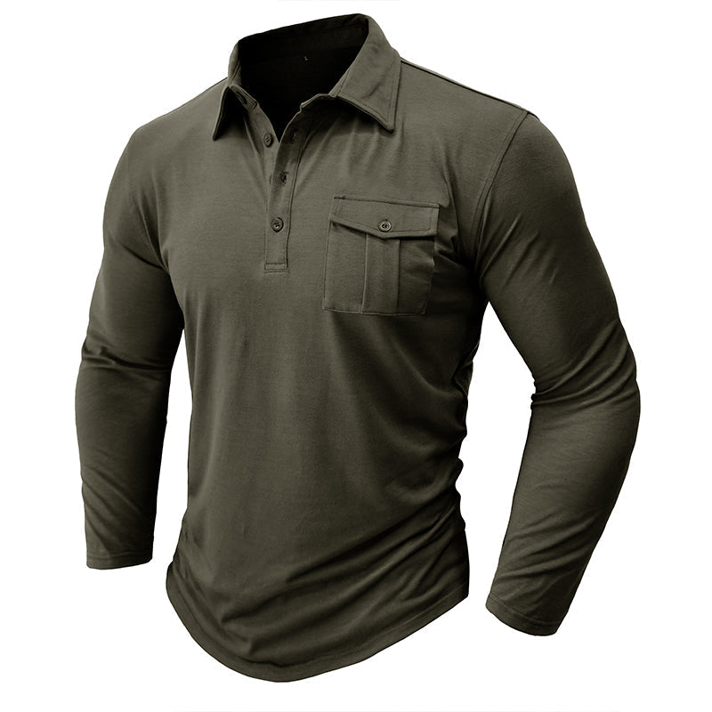José - Camisa casual con bolsillos