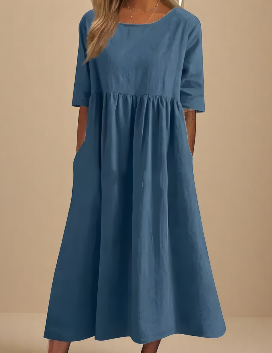 Pilar - Vestido de Algodón Transpirable