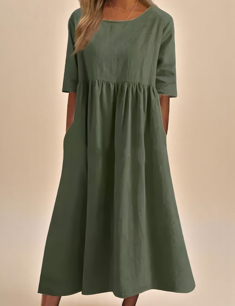 Pilar - Vestido de Algodón Transpirable