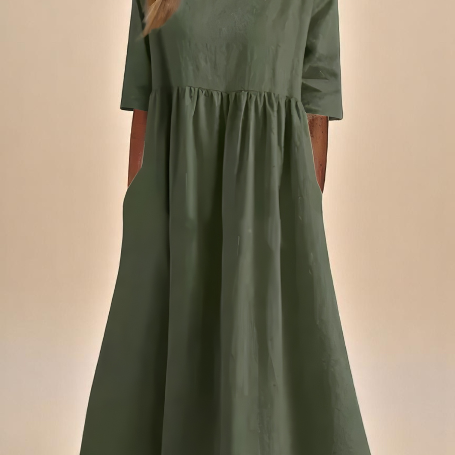 Pilar - Vestido de Algodón Transpirable