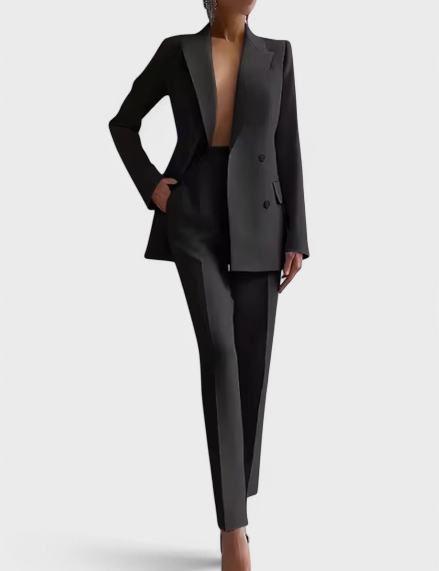 Olivia - Conjunto de Blazer y Pantalones