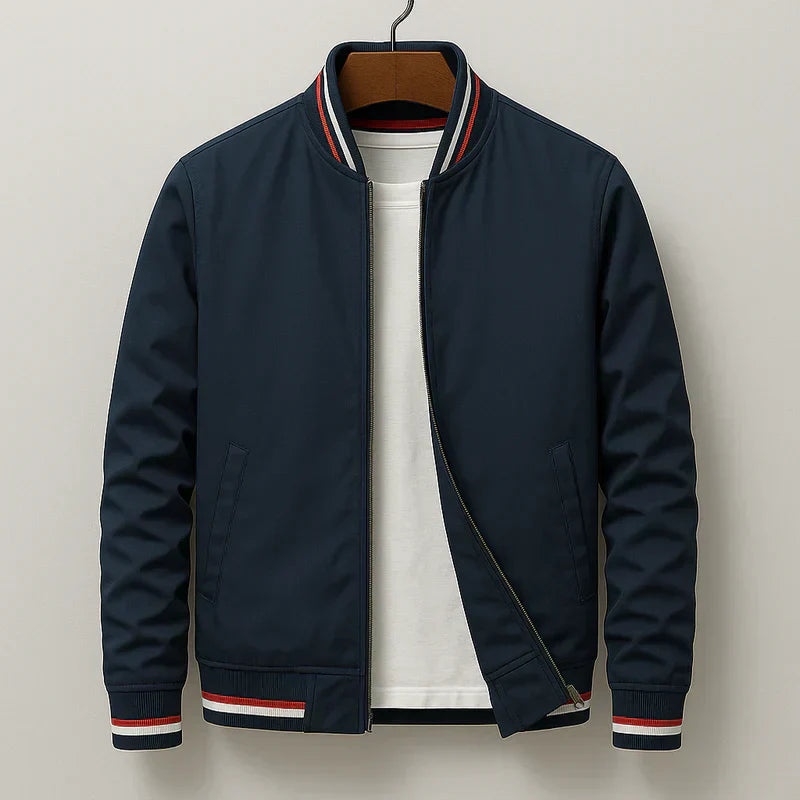 Mário - Chaqueta Bomber Rayada