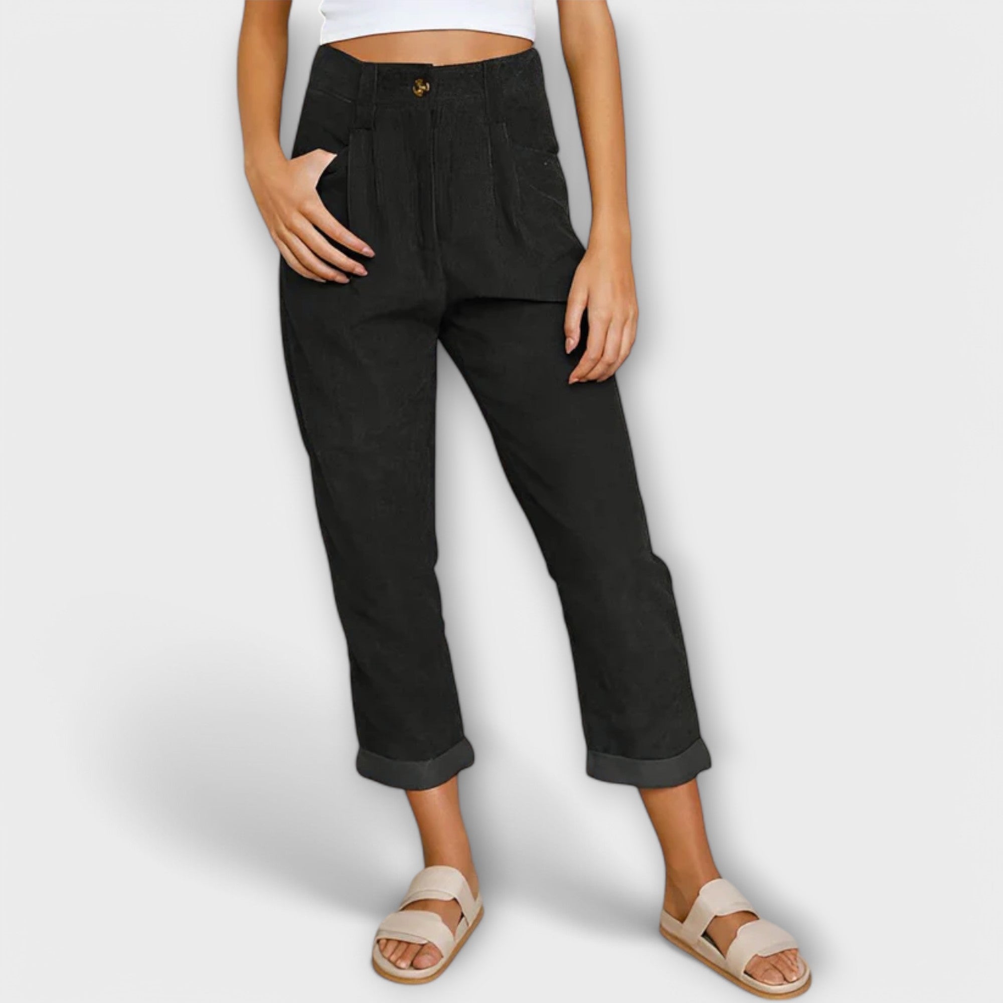 Lana - Pantalones de pana modernos