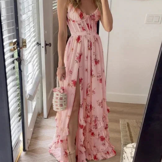 Susana - Vestido midi con estampado floral