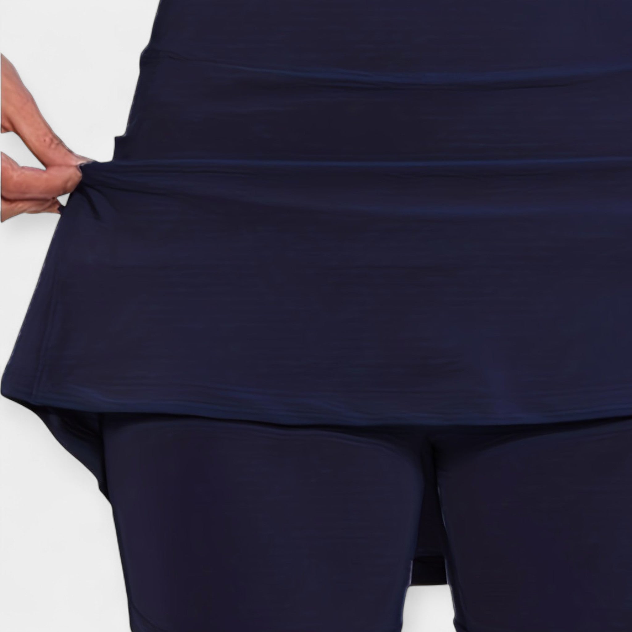 Daniela - Pantalones Cortos Altos con Falda