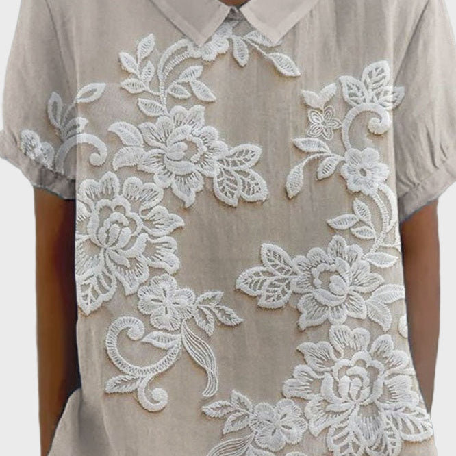 Raquel - Blusa con Cuello