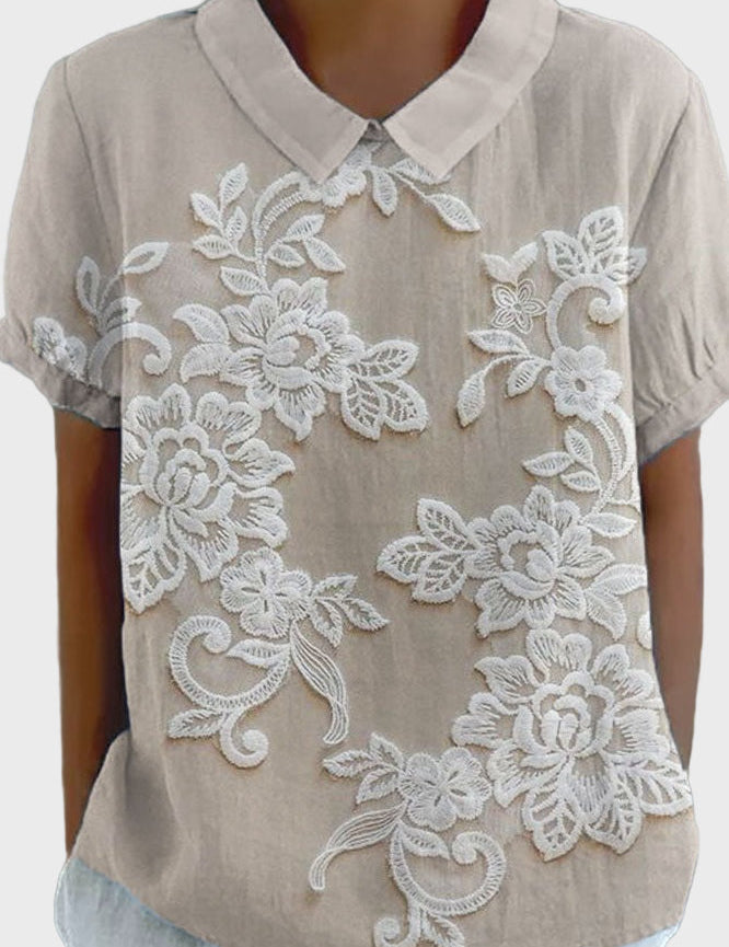 Raquel - Blusa con Cuello