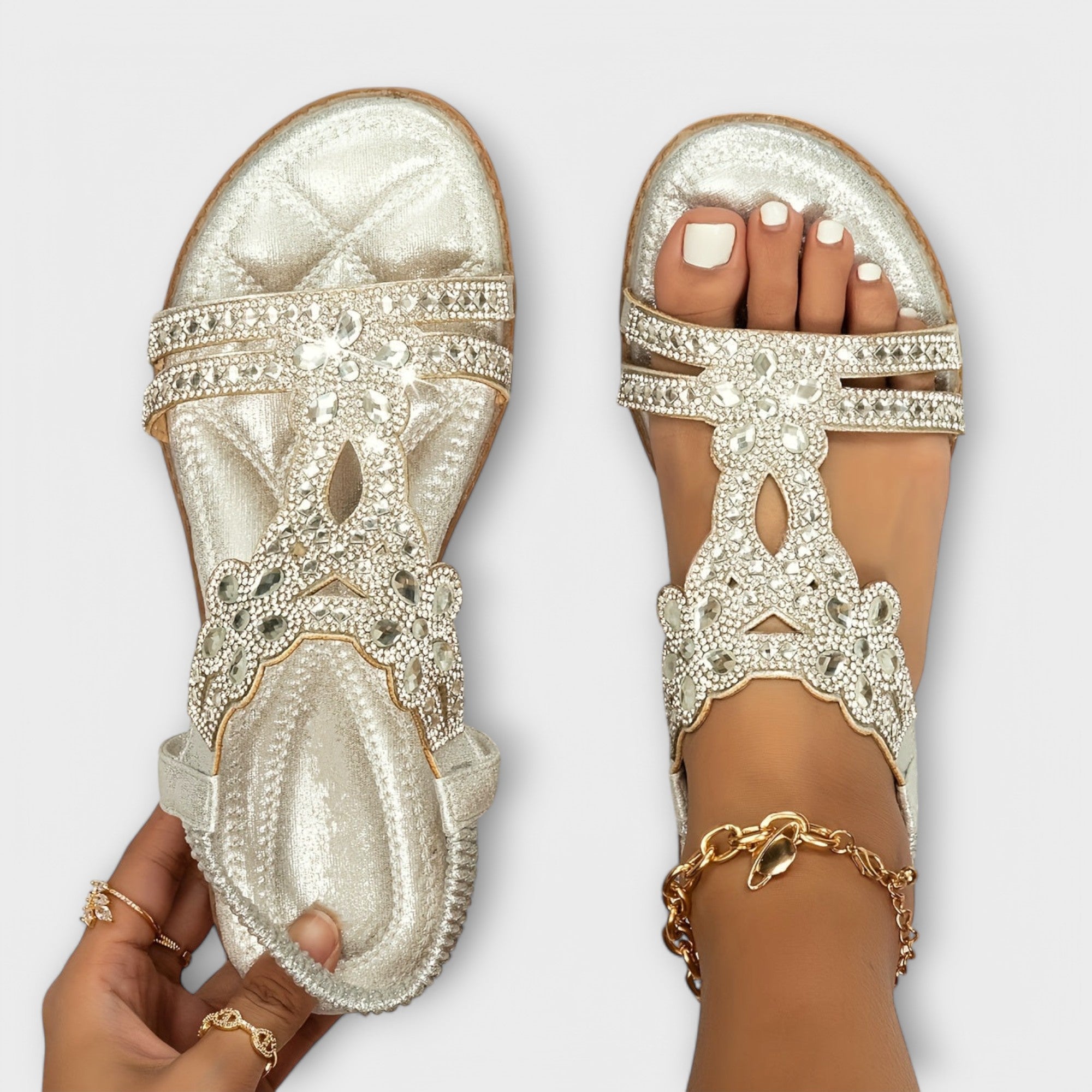 Rosalía - Sandalias ortopédicas con estilo boho