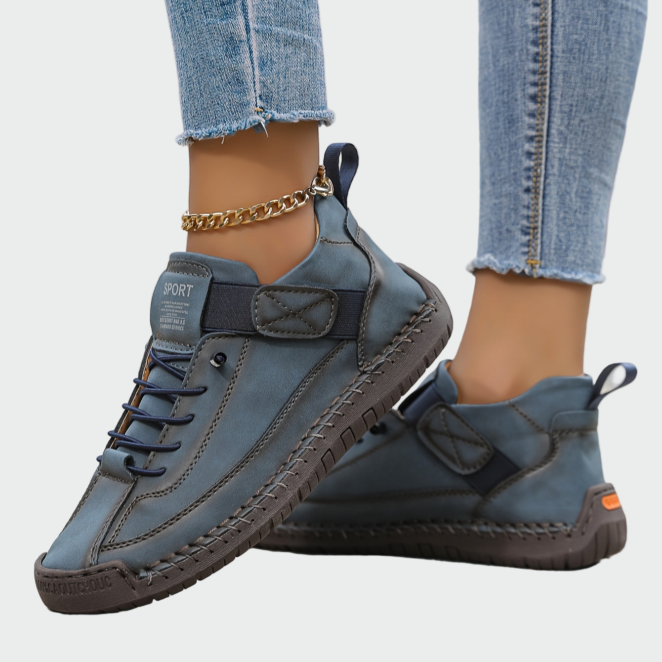 Paula - Botas ortopédicas de cuero