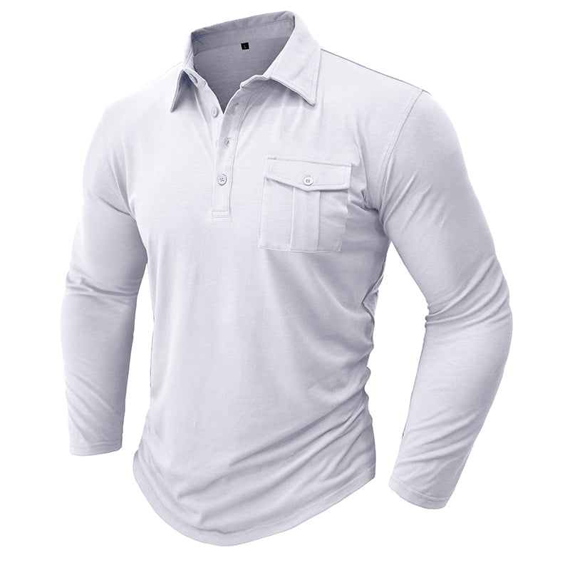 José - Camisa casual con bolsillos