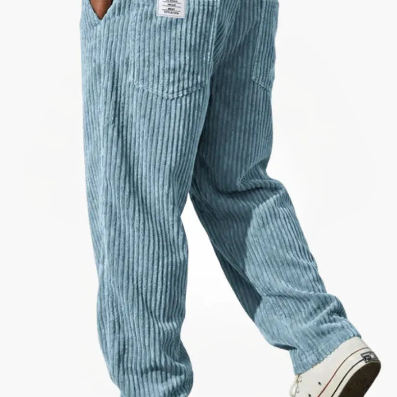 Sommerfeld | Pantalones de pana para hombre con cintura elástica (compra 1, llévate 1 gratis)