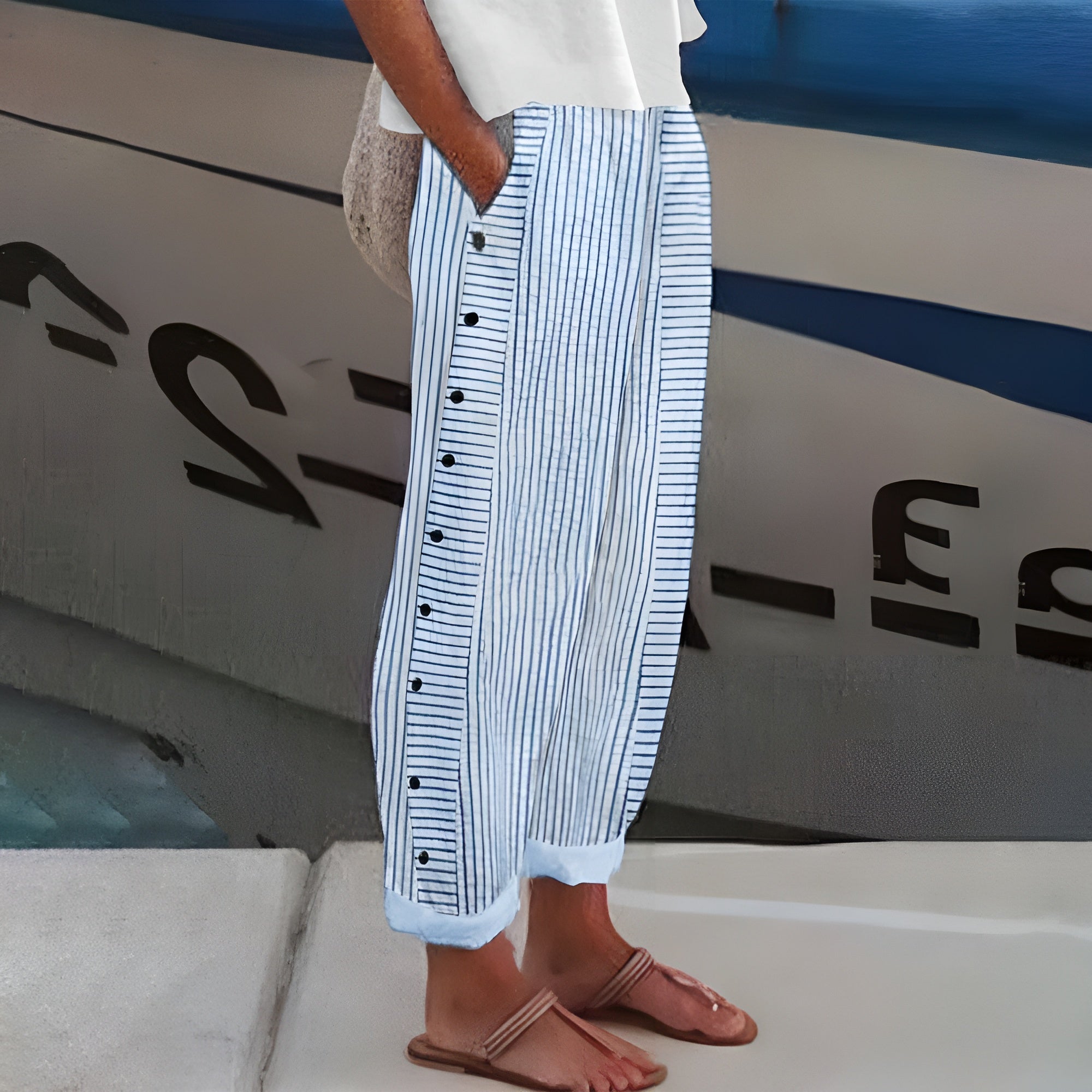 Leonor - Pantalones de Lino con Propósito