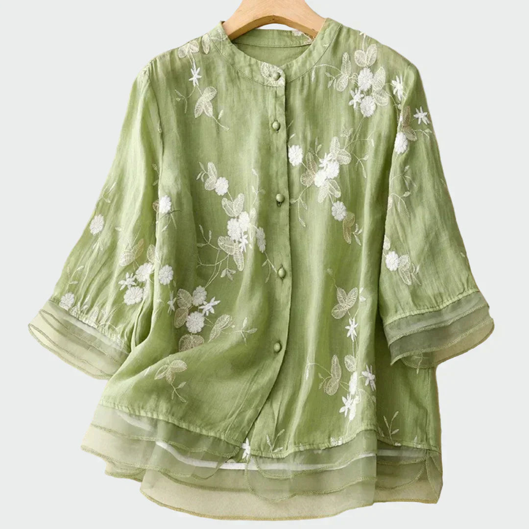 Clara - Camisa bordada