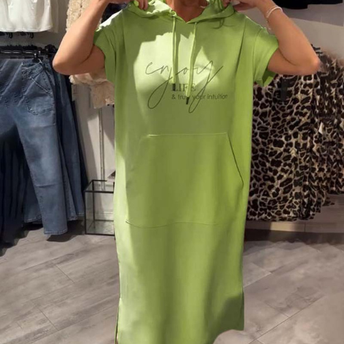 Adriana - Vestido casual con capucha