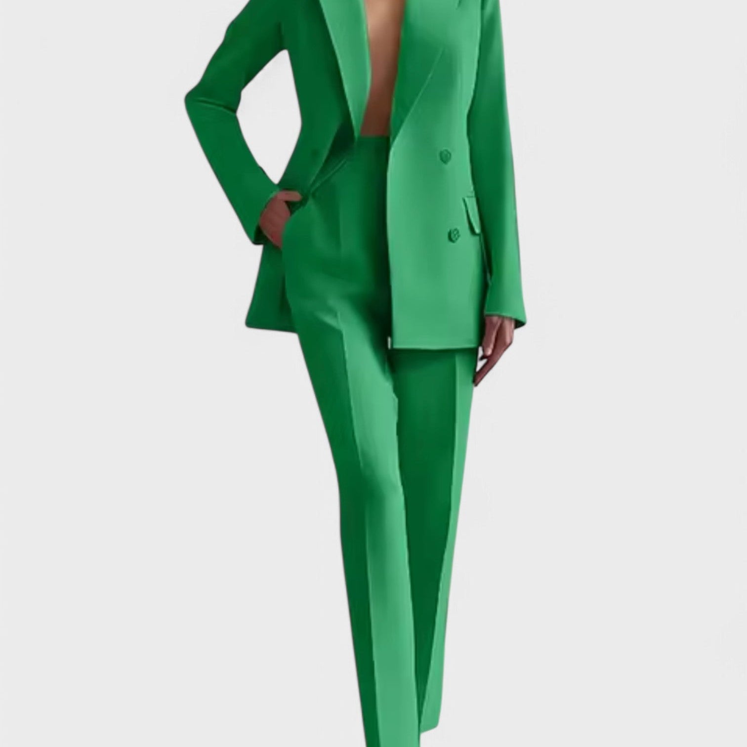 Olivia - Conjunto de Blazer y Pantalones