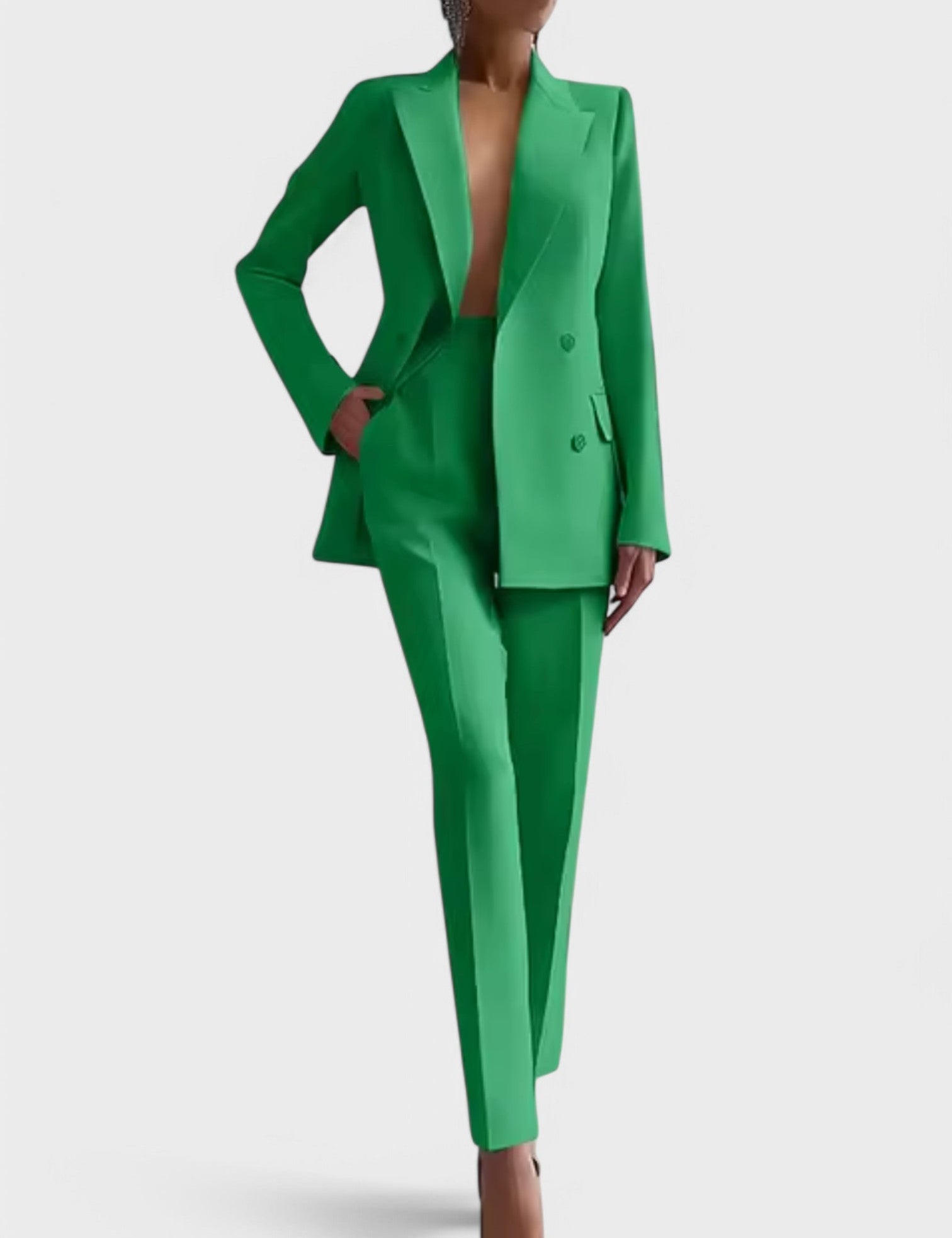 Olivia - Conjunto de Blazer y Pantalones